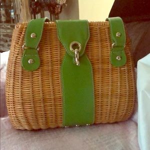 Kate spade Tisbury Avita wicker purse